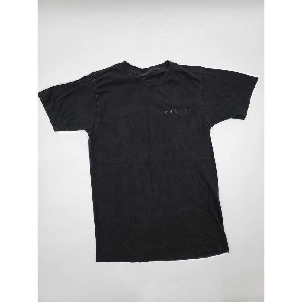 ONeill Black Skull Wave Graphic T Shirt‎ Modern Fit Mens Small